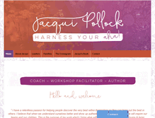 Tablet Screenshot of jacquipollock.com.au